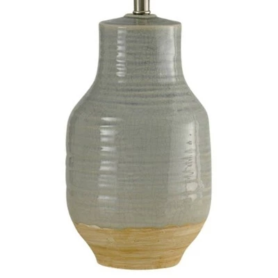 Prova Ceramic Table Lamp Gray - StyleCraft 4 Prova Ceramic Table Lamp Gray - StyleCraft - Image 2