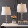 JONATHAN Y 22" (Set of 2) Kevin Glass/Metal Table Lamp (Includes LED Light Bulb) Clear/Chrome - JONATHAN Y -Loca Table Lamps Store unnamed file 3626