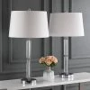 (Set of 2) 28.5" Vendome Crystal Table Lamp Clear (Includes CFL Light Bulb) - Safavieh -Loca Table Lamps Store unnamed file 3634