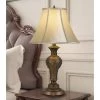 26" Cavan Aluminum Casted Table Lamp with Softback Faux Silk Shade Antique Brass - Cal Lighting -Loca Table Lamps Store unnamed file 3638