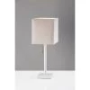 Estelle Table Lamp Matte White - Adesso -Loca Table Lamps Store unnamed file 3694