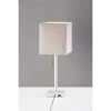 Estelle Table Lamp Matte White - Adesso -Loca Table Lamps Store unnamed file 3695
