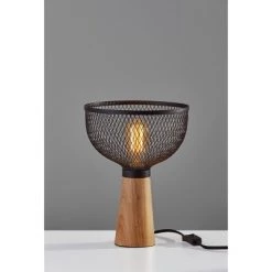 11.75" Dale Table Lamp Black - Adesso