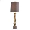 Slim Satin Table Lamp with Cement Base Gray - StyleCraft -Loca Table Lamps Store unnamed file 3712