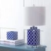 JONATHAN Y 23" Clarke Chinoiserie Table Lamp (Includes LED Light Bulb) Blue - JONATHAN Y -Loca Table Lamps Store unnamed file 3739