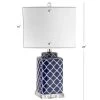 JONATHAN Y 23" Clarke Chinoiserie Table Lamp (Includes LED Light Bulb) Blue - JONATHAN Y -Loca Table Lamps Store unnamed file 3740