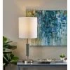 Vanessa Table Lamp Brushed Steel with Textured Ceramic Gray - Adesso -Loca Table Lamps Store unnamed file 3746