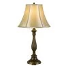 28" 3-way Metal Aluminum Casted Table Lamp with Softback Faux Silk Shade Antique Brass - Cal Lighting -Loca Table Lamps Store unnamed file 3763
