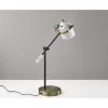 Casey Desk Lamp Black/White/Brass - Adesso -Loca Table Lamps Store unnamed file 3801