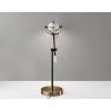 Casey Desk Lamp Black/White/Brass - Adesso -Loca Table Lamps Store unnamed file 3802