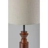 Elton Walnut Rubber Wood Table Lamp Black - Adesso -Loca Table Lamps Store unnamed file 3842