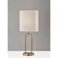 Joey Table Lamp Antique Brass - Adesso