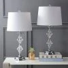 JONATHAN Y (Set of 2) 27.5" Madison Crystal Table Lamp (Includes LED Light Bulb) Clear - JONATHAN Y -Loca Table Lamps Store unnamed file 3877
