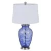 28" Glass Contemporary Table Lamp Blue - Cal Lighting -Loca Table Lamps Store unnamed file 3924