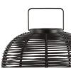 JONATHAN Y 26.7" Outdoor Woven Oval Asian Lantern (Includes LED Light Bulb) Black - Jonathan Y -Loca Table Lamps Store unnamed file 3930