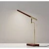 LED Barrett Desk Lamp Walnut/Brass (Includes LED Light Bulb) - Adesso -Loca Table Lamps Store unnamed file 3934