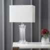 JONATHAN Y 26.5" Crystal Ophelia Table Lamp (Includes LED Light Bulb) Clear - JONATHAN Y -Loca Table Lamps Store unnamed file 3967