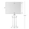 JONATHAN Y 26.5" Crystal Ophelia Table Lamp (Includes LED Light Bulb) Clear - JONATHAN Y -Loca Table Lamps Store unnamed file 3968