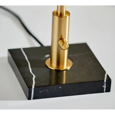 LED Doppler Table Lamp Antique Brass (Includes LED Light Bulb) - Adesso 11 LED Doppler Table Lamp Antique Brass (Includes LED Light Bulb) - Adesso - Image 9