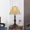 25.5" Kerry Aluminum Casted Table Lamp with Softback Fan Pleated Faux Silk Shade Dark Bronze - Cal Lighting 2 25.5" Kerry Aluminum Casted Table Lamp with Softback Fan Pleated Faux Silk Shade Dark Bronze - Cal Lighting -Loca Table Lamps Store unnamed file 4008