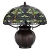 18.25" Metal Contemporary Mission Table Lamp with Tiffany Glass Shade - Cal Lighting 7 18.25" Metal Contemporary Mission Table Lamp with Tiffany Glass Shade - Cal Lighting -Loca Table Lamps Store unnamed file 4011