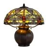 18.25" Metal Contemporary Mission Table Lamp with Tiffany Glass Shade - Cal Lighting 9 18.25" Metal Contemporary Mission Table Lamp with Tiffany Glass Shade - Cal Lighting -Loca Table Lamps Store unnamed file 4013