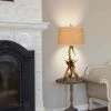 33.25" Drummond Antler Resin Table Lamp with Leatherette Shade - Cal Lighting -Loca Table Lamps Store unnamed file 4015
