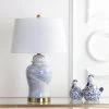 JONATHAN Y 26" Ceramic Wallace Table Lamp (Includes LED Light Bulb) Blue - JONATHAN Y -Loca Table Lamps Store unnamed file 4036
