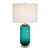 Art Glass Table Lamp with Crystal Base Frosted Emerald - Decor Therapy -Loca Table Lamps Store unnamed file 4044
