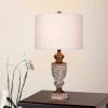 Distressed, Decorative Resin Table Lamp in Antique Brown - Fangio Lighting -Loca Table Lamps Store unnamed file 4082