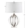 JONATHAN Y 26" Metal Logan Orb Table Lamp (Includes LED Light Bulb) Silver - JONATHAN Y -Loca Table Lamps Store unnamed file 4088