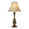 32" 3 way Clare Aluminum Casted Table Lamp with Softback Scalloped Faux Silk Shade Antique Brass - Cal Lighting -Loca Table Lamps Store unnamed file 4129