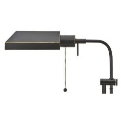22" x 26" Adjustable Metal Pharmacy Table Lamp Dark Bronze - Cal Lighting