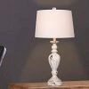 Distressed Candlestick Resin Table Lamps in Cottage Antique White - Fangio Lighting -Loca Table Lamps Store unnamed file 415