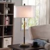 Lari Dual Finish Table Lamp with Drum Shade Black - StyleCraft -Loca Table Lamps Store unnamed file 4161
