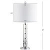 JONATHAN Y 26" Crystal Hailey Table Lamp (Includes LED Light Bulb) Clear - JONATHAN Y -Loca Table Lamps Store unnamed file 4166