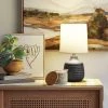 Textural Ceramic Mini Jar Shaped Table Lamp - Threshold™ White -Loca Table Lamps Store unnamed file 4214