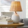 Threshold Designed W/Studio McGee Ceramic Table Lamp with Rattan Shade White - Threshold™ designed with Studio McGee -Loca Table Lamps Store unnamed file 4218