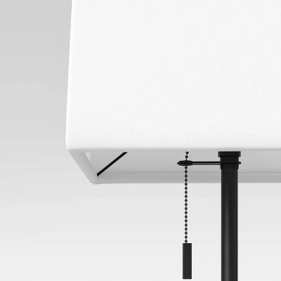 Square Stick with Outlet Table Lamps - Threshold Bronze 5 Square Stick with Outlet Table Lamps - Threshold Bronze - Image 3