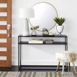 Dipped Ceramic Large Lamp Base Blue/White - Threshold™