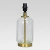 Bubble Glass with Brass Detail Small Lamp Base Clear - Threshold™ -Loca Table Lamps Store unnamed file 4260
