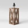 Washed Wood Box Large Lamp Base Brown - Threshold™ -Loca Table Lamps Store unnamed file 4284