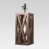 Washed Wood Box Large Lamp Base Brown - Threshold™ -Loca Table Lamps Store unnamed file 4286