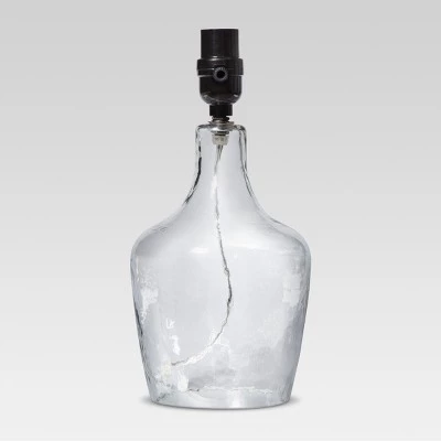 Artisan Glass Jug Small Lamp Base Clear - Threshold 5 Artisan Glass Jug Small Lamp Base Clear - Threshold - Image 3