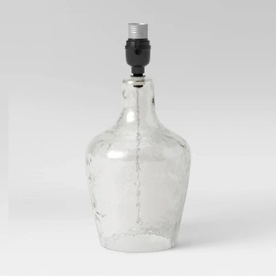 Artisan Glass Jug Small Lamp Base Clear - Threshold 6 Artisan Glass Jug Small Lamp Base Clear - Threshold - Image 4