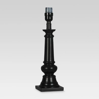Column Small Lamp Base Black - Threshold 5 Column Small Lamp Base Black - Threshold - Image 3