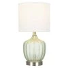 18" Glass Accent Lamp Green - Cresswell Lighting 1 18" Glass Accent Lamp Green - Cresswell Lighting -Loca Table Lamps Store unnamed file 4339