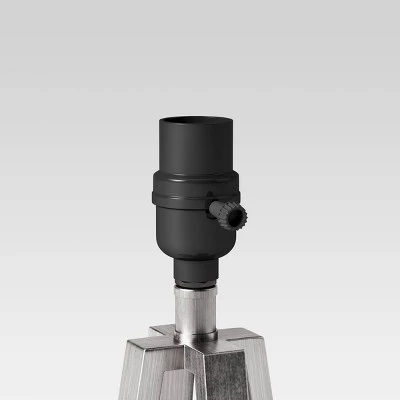 Linear Small Lamp Base Silver - Threshold 4 Linear Small Lamp Base Silver - Threshold - Image 2