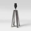 Linear Small Lamp Base Silver - Threshold 8 Linear Small Lamp Base Silver - Threshold -Loca Table Lamps Store unnamed file 4354