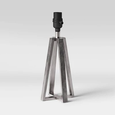 Linear Small Lamp Base Silver - Threshold 5 Linear Small Lamp Base Silver - Threshold - Image 3